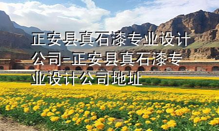 正安县真石漆专业设计公司-正安县真石漆专业设计公司地址