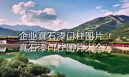 企业真石漆门柱图片（真石漆门柱图片大全）