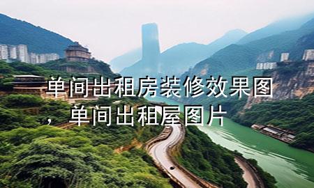 单间出租房装修效果图，单间出租屋图片